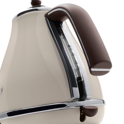 8. DeLonghi Icona Vintage KBOV 2001.BG Wasserkocher (2000W 1,7l; cremefarben)