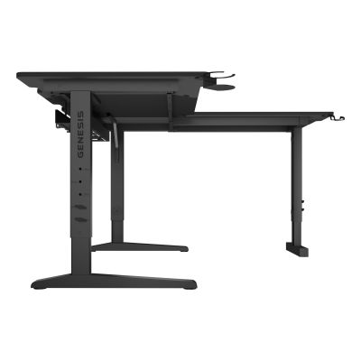 12. GENESIS NDS-2295 Computertisch Schwarz