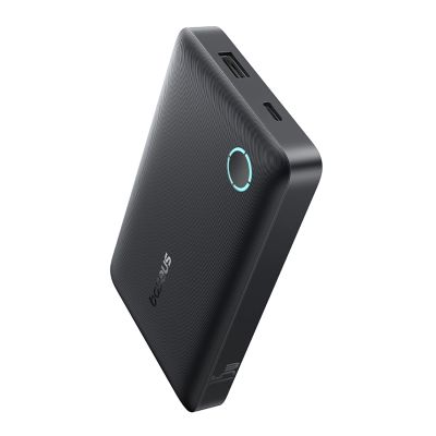 Baseus EnerFill FP11 Powerbank 10000mAh 15W (mit schwarzem Simple USB-C - USB-C 20V/3A 30cm Kabel) - schwarz