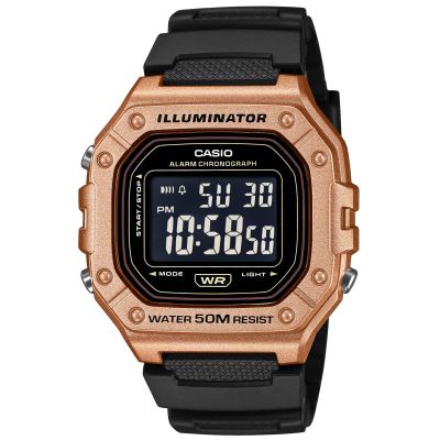 Herrenuhr CASIO W-218HM-5BVDF + Box