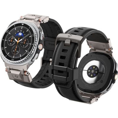 Spigen DuraPro Armor Armband für Samsung Galaxy Watch 40/44/46 mm – Schwarz