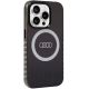 6. Audi IML Big Logo MagSafe Hülle für iPhone 15 Pro – Schwarz