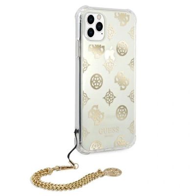 4. Guess Peony Chain Collection iPhone 11 Pro Hülle - Gold