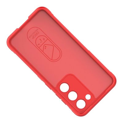 15. Magic Shield Case für Samsung Galaxy S23+ flexible Panzerhülle rot