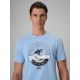 4. Herren-T-Shirt mit Aufdruck, regulär, Größe 4F 4FRSS26TTSHM4298-34S