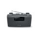 Muse M-058 R Tragbares Analoggerät Schwarz, Grau