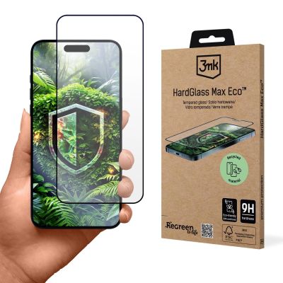 3mk HardGlass Max Eco Panzerglas für Apple iPhone 16 Pro