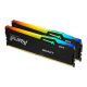 18. Kingston Technology FURY Beast RGB Speichermodul 16 GB (2 x 8 GB) DDR5 5200 MT/s
