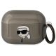 Karl Lagerfeld KLAPHNIKTCK AirPods Pro Cover schwarz/schwarz Karl's Head