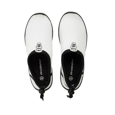 5. ProWater Damen-Wasserschuhe, schnelltrocknend, rutschfest, weiß