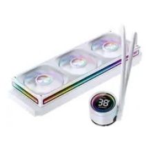 Jonsbo TH-360 AiO Wasserkühlung, ARGB, Segmentanzeige - 360mm, weiß