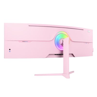 6. Arozzi Nova 49" Curved Computermonitor 124,5 cm (49") 5120 x 1440 px Dual QHD LED Pink