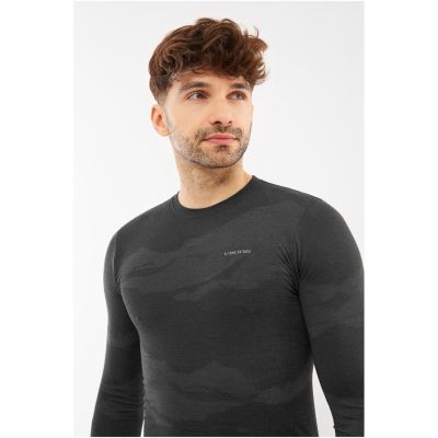 2. VIKING Gasher Man Longsleeve Merino Herrenunterwäsche Größe L Schwarz