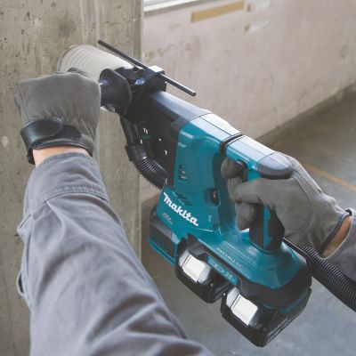 9. Makita Schlagbohrmaschine 2x18V DHR281PT2J 2,9J 2x5,0Ah BL + Handgriff
