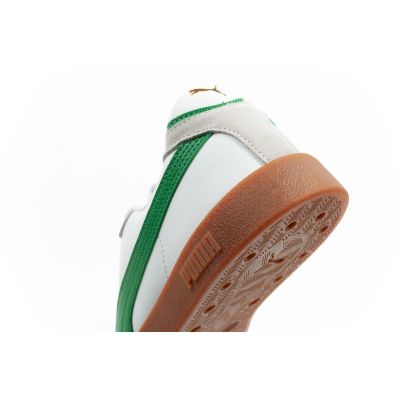 7. Puma Club II Era Herren-Sportschuhe, Sneaker, Leder, weiß, grau, grün