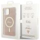 8. Guess IML 4G MagSafe Hülle für iPhone 15 / 14 / 13 – Rosa