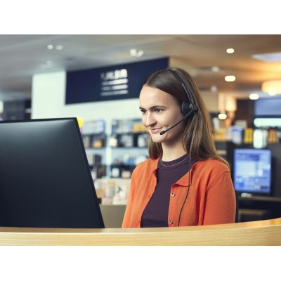 2. EPOS IMPACT 100 MS Stereo-Kopfhörer mit Kabel, On-Ear, USB-C + USB-A