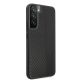 4. AMG Carbon Stripe&Embossed Case für Samsung Galaxy S22+ - Schwarz