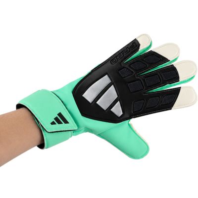2. adidas Predator Trainings-Torwarthandschuhe für Kinder, Grün und Schwarz KE9706