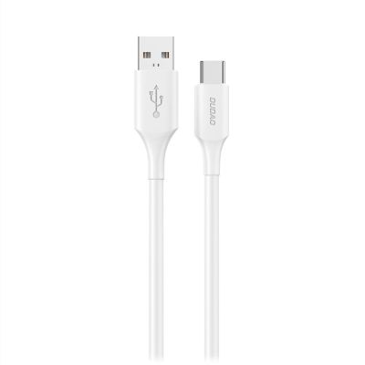 Dudao L2sT USB-A - USB-C 6A Kabel 1,2 m - Weiß
