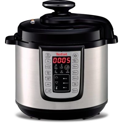 2. Tefal CY505EE0 Multifunktions-Elektrokochtopf 3,8 l Schwarz, Silber