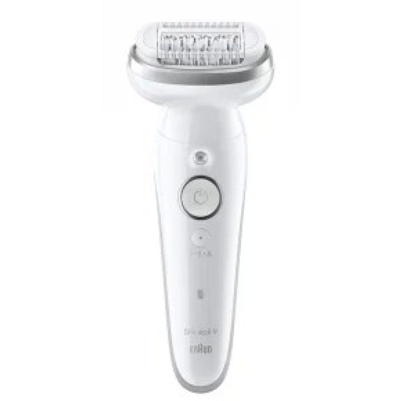 4. BRAUN Silk-épil 9-011 3D IPL Epilierer, Nass- und Trockenepilation, Weiß, Gold