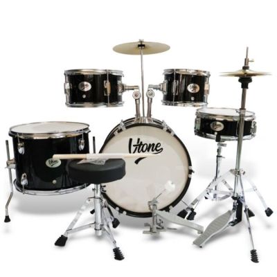 V-TONE ADJR 1 BK Junior-Akustik-Schlagzeugset schwarz