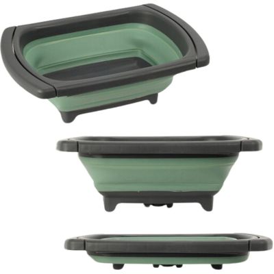 8. Faltbares Reisewaschbecken mit Abfluss 26x29cm Redcliffs