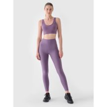 Damen-Trainingsleggings mit hoher Taille 4F 4FRAW24TFTIF353-50S