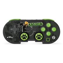 Hyperkin M01328-MTCN Gamecontroller, Schwarz/Grün, Bluetooth-Gamepad für Android, Mac, Nintendo Switch, Nintendo Switch OLED, PC und iOS