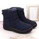 3. Potocki W WOL198B marineblaue Schneestiefel 