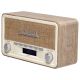 4. Retro-Radio Denver DAB-18, helles Holz