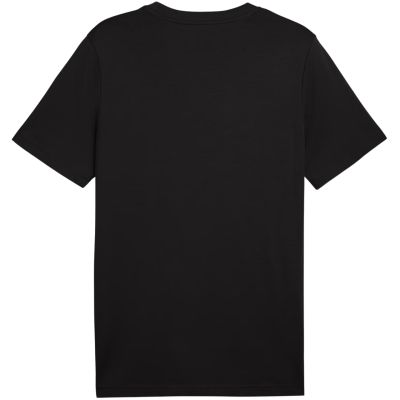 2. Puma Ess 2 Color Small No. 1 Logo Tee Schwarz 684717 01