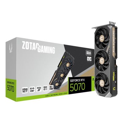16. ZOTAC GAMING GeForce RTX 5070 SOLID OC 12GB Grafikkarte