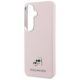6. Karl Lagerfeld Saffiano KC Metal Logo MagSafe Hülle für Samsung Galaxy S26+ - Pink