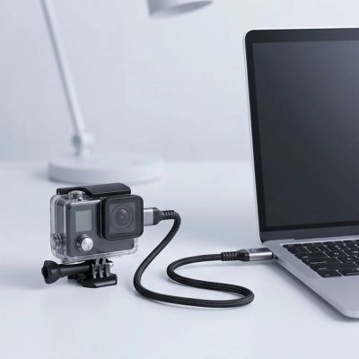 8. Tech-Protect UltraBoost Mini-HDMI-auf-HDMI-2.1-8K-60Hz-Kabel, 200 cm – Schwarz