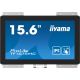 5. iiyama ProLite TF1615MC-B1 Computermonitor 39,6 cm (15,6 Zoll) 1920 x 1080 Pixel Full HD Touchscreen Schwarz