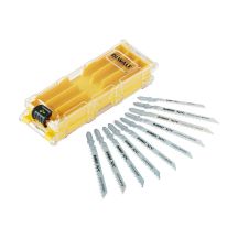 DeWALT DT2296-QZ Stichsäge, Stichsägeblatt und Kreissägeblatt Stichsägeblatt Metall 10 Stück.