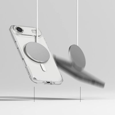 6. Ringke Fusion Magnetic MagSafe Case für iPhone 17 Air - Transparent