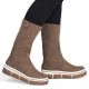 7. Braune Damen-Ankle-Boots mit Socke, Rieker Y6350-24