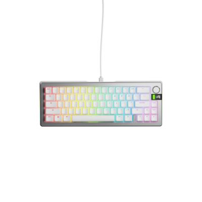 2. Glorious Gaming GLO-KB-GMMK3-PRO-65-PB-FOX-W-SIL-US-Tastatur