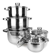 MR-2220-10 MAESTRO 10-teiliges Kochgeschirr-Set