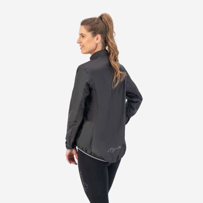 4. Rogelli Damen-Regenmantel ESSENTIAL schwarz XS