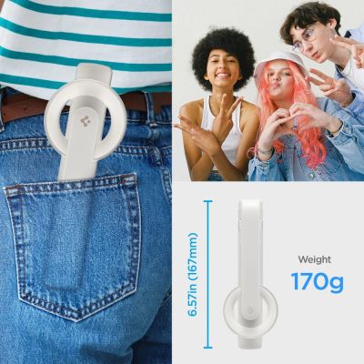 9. Spigen S571W MagSafe Bluetooth-Selfie-Stick mit Stativ – Beige