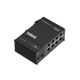 5. Teltonika NETWORKS TSW040 8-Port PoE+ Switch Unmanaged Fast Ethernet (10/100) PoE-Unterstützung Schwarz