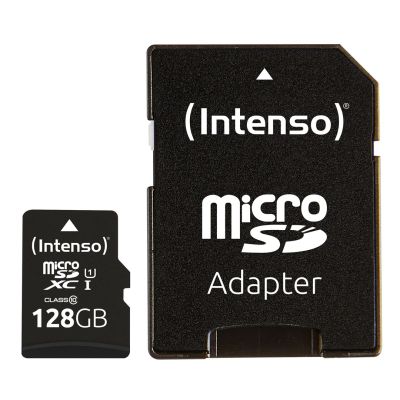 4. Intenso 3424491 128GB MicroSD UHS-I Klasse 10 Flash-Speicher