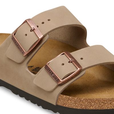 12. Birkenstock Arizona Tabacco Brown schmale braune Herren Flip-Flops (0352203)