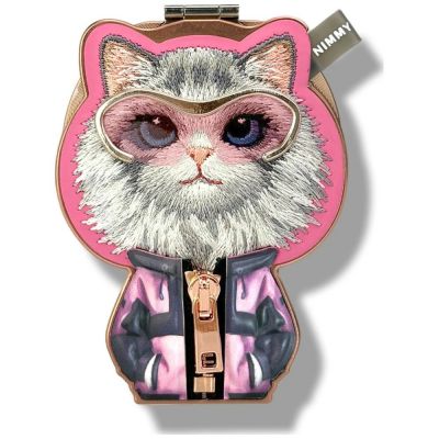 6. Nimmy Cool&Cute 2.0 Chinchila Magnetanhänger – Rosa
