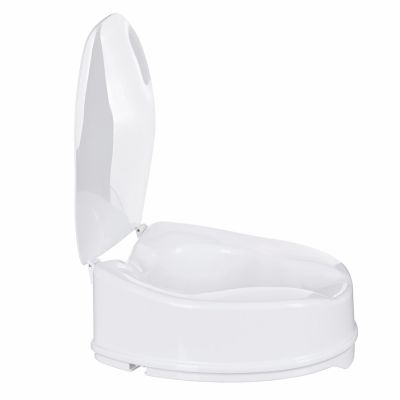 WC-Sitzverlängerung mit Deckel 15 cm