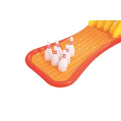 6. Bestway 53068 Aufblasbarer Spielplatz 435x213x117cm